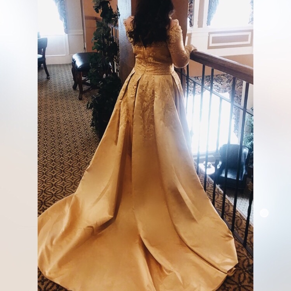 Gold Prom Dress